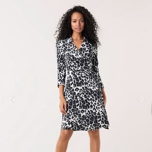 Diane von Furstenberg T/72 silk jersey wrap dress